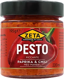 Pesto Piccante Paprika Chili 195g Zeta