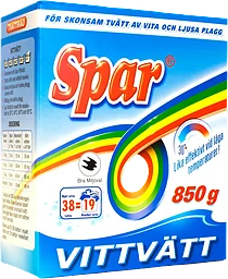 Tvättmedel Vittvätt 31 Tvätt 850g SPAR
