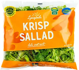 Krispsallad 60g Ljusgårda