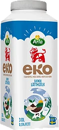 Lättmjölk Ekologisk 0,5% 3dl KRAV Arla Ko®