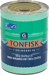 Tonfisk i Olja 3p