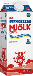 Standardmjölkdryck 3% Laktosfri 1,5l ICA