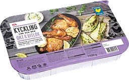 Ört & vitlökskyckling Fryst 1,1kg ICA