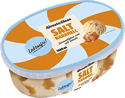 Salt Karamel Laktosfri Glass