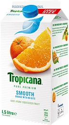 Juice Apelsin utan frukkött 1,5l Tropicana
