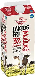 Mjölkdryck Laktosfri 3%