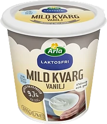 Kvarg Vanilj Mild Laktosfri 1l Yalla