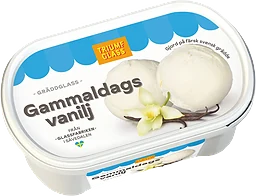 Gräddglass Gammaldags vanilj 0,5l Triumf Glass