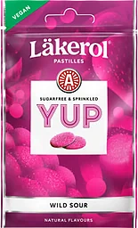 Halstabletter YUP Wild sour Sockerfri 30g Läkerol