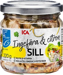 Sill Ingefära Citron 220g ICA