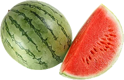 Vattenmelon Delad