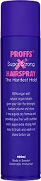 Hårspray Super Extra Strong Big Size 400ml Proffs