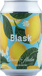 Läsk Blask Citron & Fläder Sockerfri 330ml Gbg Soda
