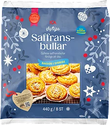Saffransbullar 8-p 440g ICA