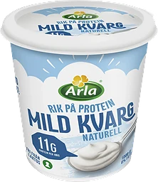Kvarg Mild Naturell 0,2% Laktosfri 1000g Arla®