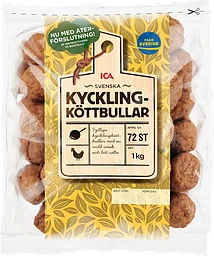 Kycklingköttbullar 1kg ICA