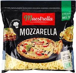 Mozzarella riven 400g Maestrella