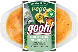 Tortelloni med ricotta och spenat Vego 370g Gooh