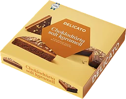 Chokladtårta Salt karamell 750g Delicato