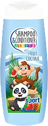 Kids Schampoo & Conditioner Fruit Coctail 400ml Pro Sport