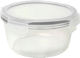 Förvaringsburk Rund Glas med lock 950ml ICA