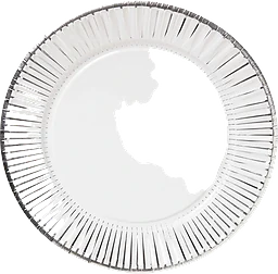 Tallrik Silver 26cm 8-p ICA