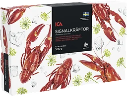 Svenska signalkräftor Fryst 500g ICA