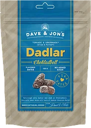 Dadlar Chokladboll 125g Dave & Jon's
