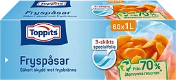 Fryspåsar 60-p 1l Toppits