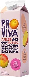 Fruktdryck apelsin & mango Utan tillsatt socker 1l Proviva