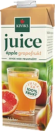 Juice Äppel-grapefruktjuice 1l Kiviks