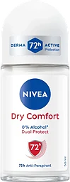 Deodorant Roll On 72h Dry Comfort Citrus Linne 50ml Nivea