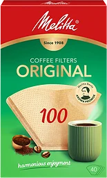 Kaffefilter Original Oblekt 100 40-p Miljömärkt Melitta