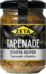 Tapenade av Oliver Svarta 140g Zeta