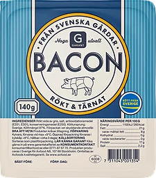 Bacon Rökt & Tärnat
