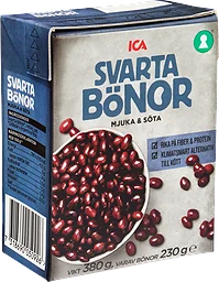 Bönor Svarta 380g ICA