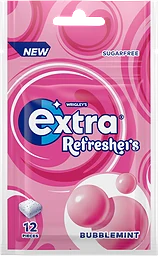 Bubblemint Extra Refresher's Sugarfree Gum