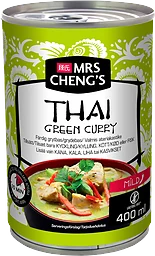 Grytbas Thai green curry Mild 400ml Mrs Chengs