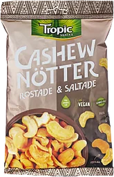Cashewnötter Rostade & Saltade 275g Tropic Snacks