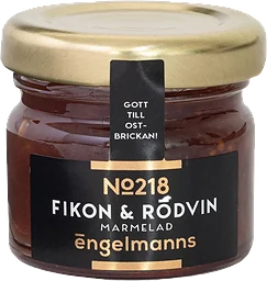 Marmelad Fikon & Rödvin 28g Engelmanns