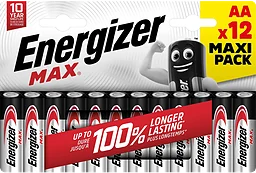 Batteri AA 12-p Energizer Max