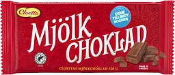 Mjölkchoklad Sockerfri 100g Cloetta