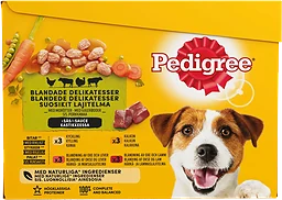 Hundmat Adult i sås 100g 12-p Pedigree