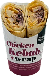 Wrap Chicken Kebab 175g Food Collective