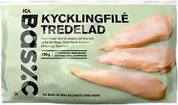 Kycklingfilé Delad 700g ICA Basic