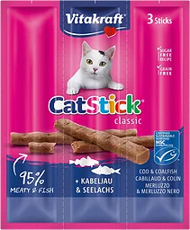 Cat-Stick Mini Torsk & Sej 3-p Vitakraft