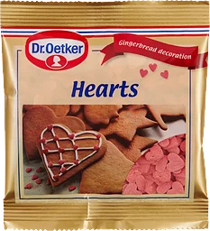 Red Hearts 16g Dr.Oetker