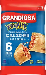 Pizza Calzone Ost & Skinka 6-pack