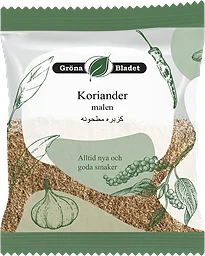 Koriander Malen 50g Gröna Bladet