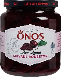 Rödbetor Skivade Mor Annas